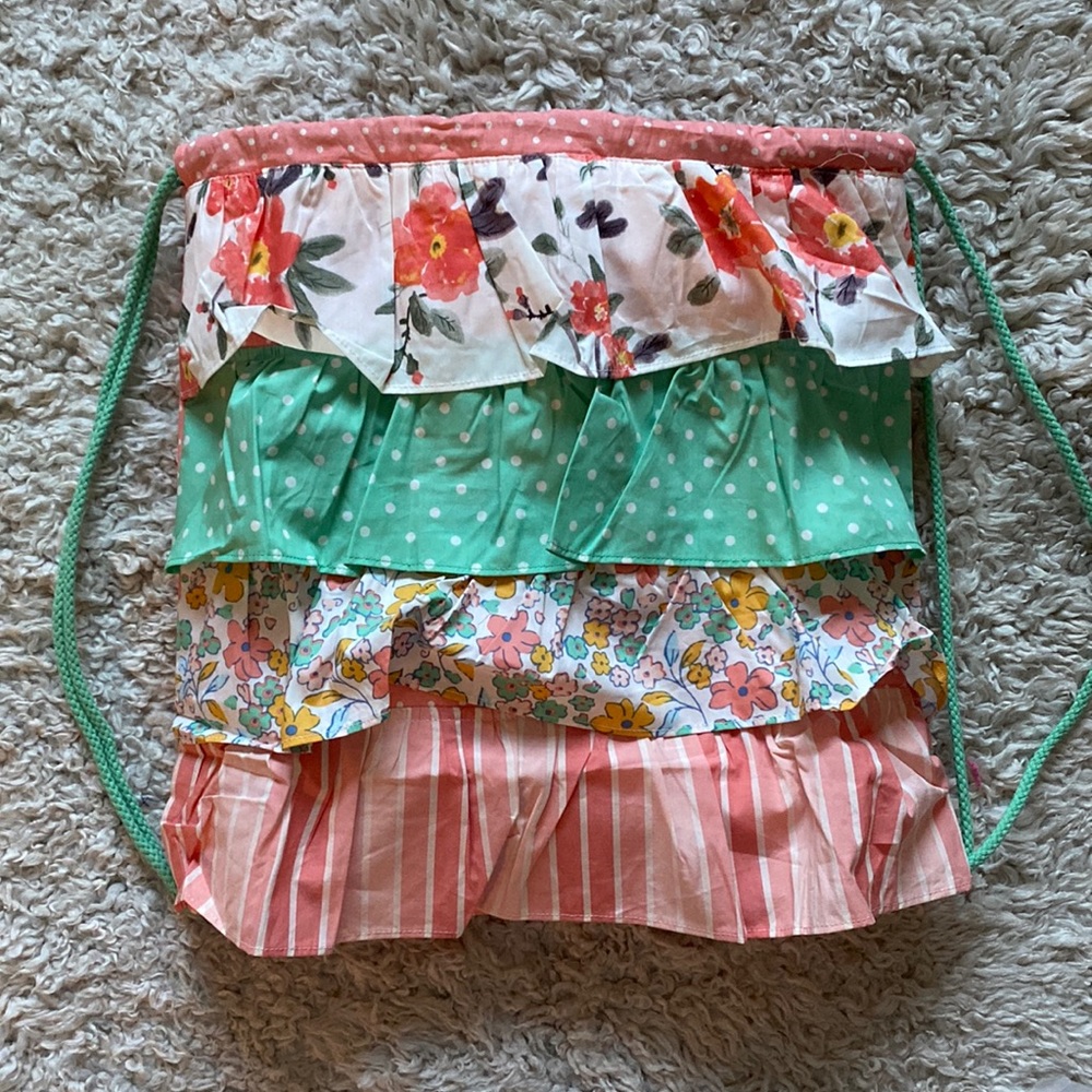 NWT/NIB Matilda Jane Drawstring Backpack 15x14